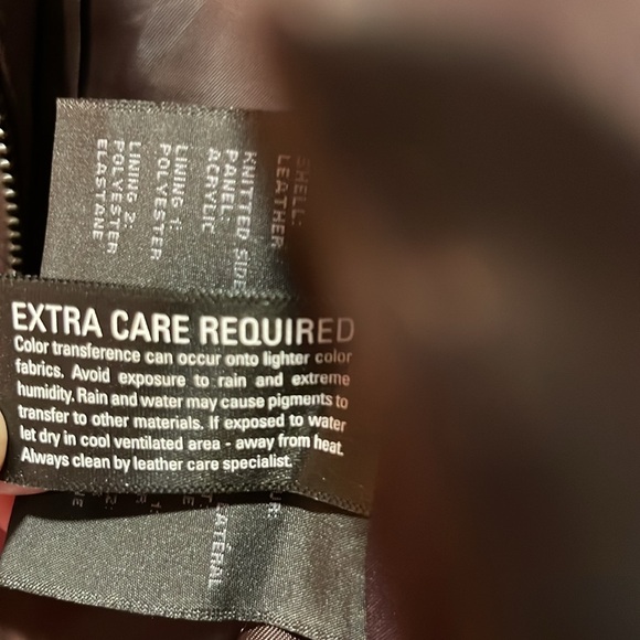 Andrew Marc Women's Asymmetrical Leather Jacket - Small - Picture 12 of 15